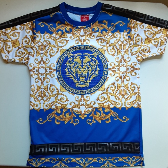 victorious Other - Victorious & Versacce print Cotton shirt - Men L